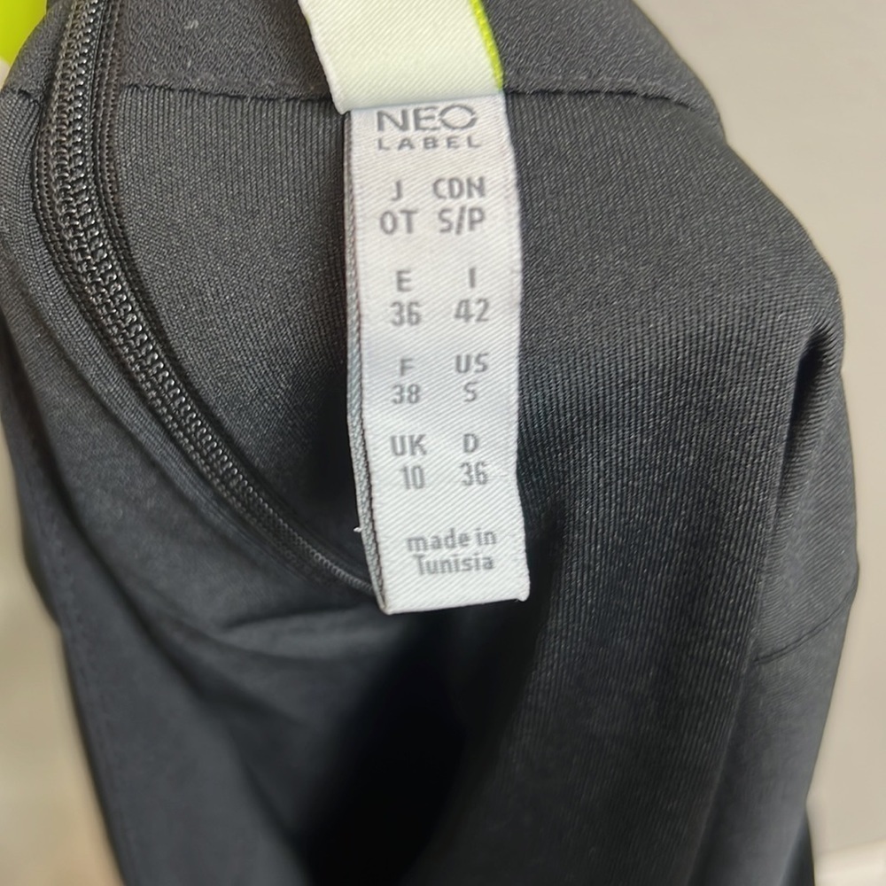 NWT Adidas NEO Skater Skirt Black Mini Tennis Athleisure Athletic - Picture 7 of 10